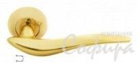 Дверные ручки Rucetti Модель 4 Золото (RAP 4, SG, Италия)