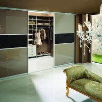 Гардеробная лакобель + экокожа + ДСП