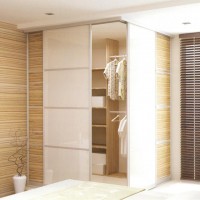 Гардеробная из лакобеля + ДСП