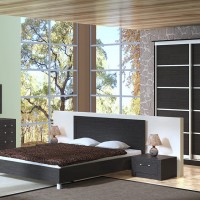 Шкаф-купе в спальню из ДСП